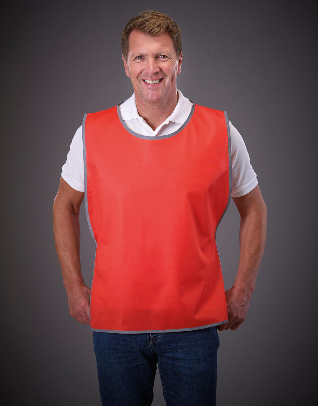 Fluo Reflective Border Tabard - Vue 4