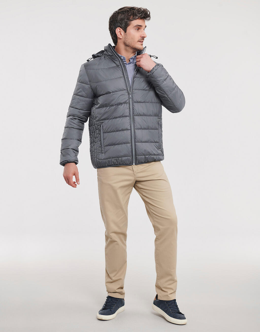 Men's Hooded Nano Jacket - Vue 3