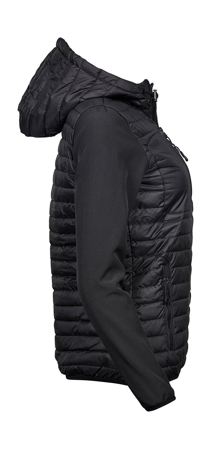 Ladies' Hooded Crossover Jacket - Vue 5