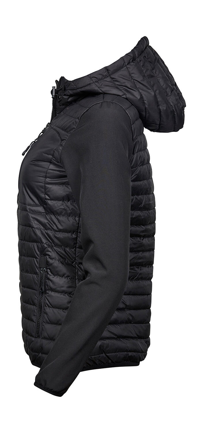 Ladies' Hooded Crossover Jacket - Vue 3