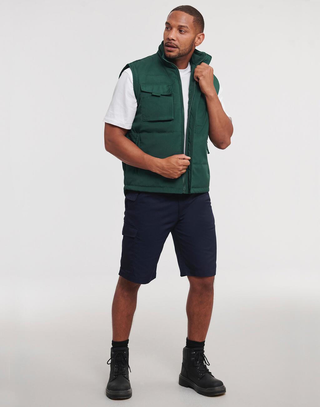 Heavy Duty Workwear Gilet - Vue 3