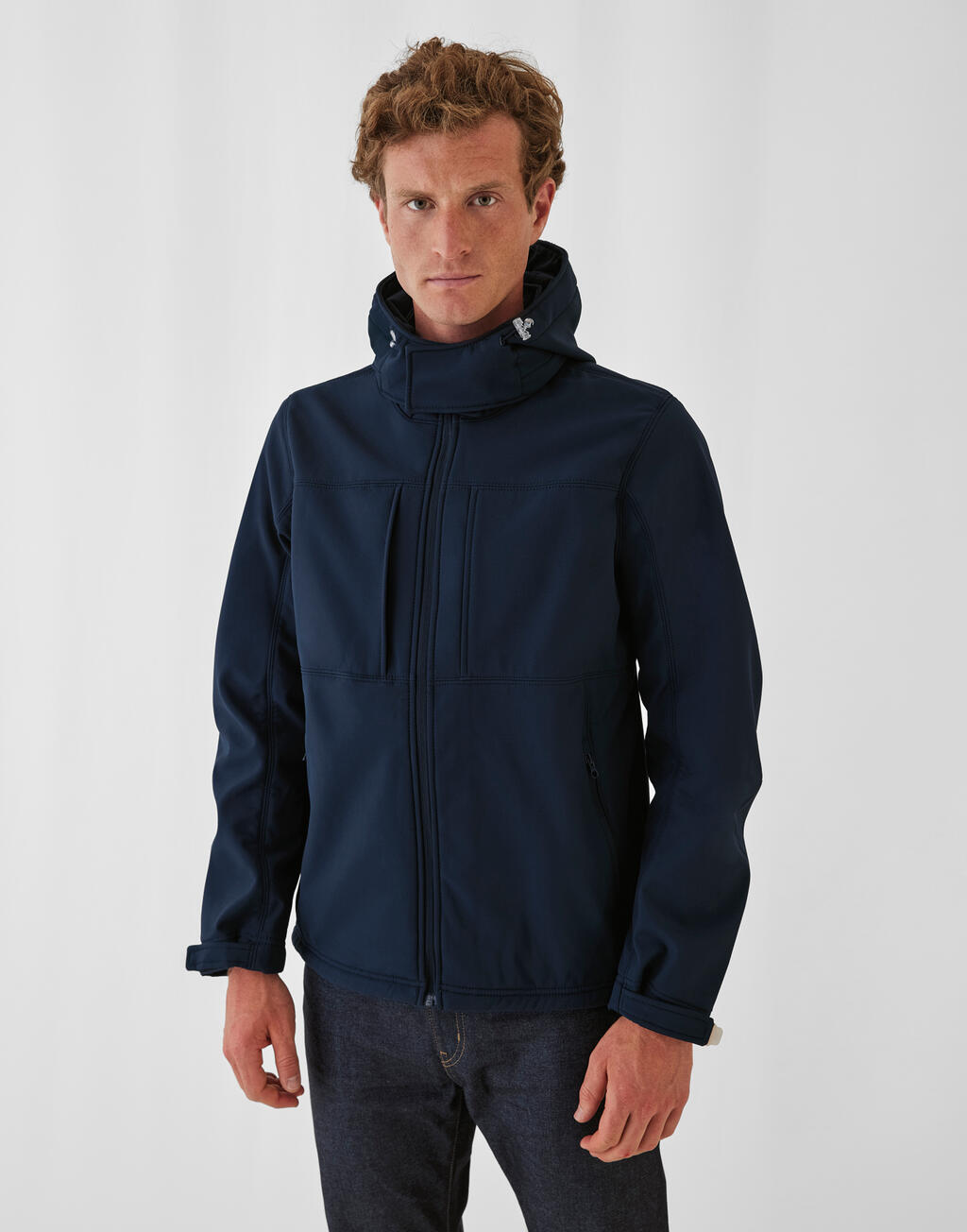 Hooded Softshell/men - Vue 2