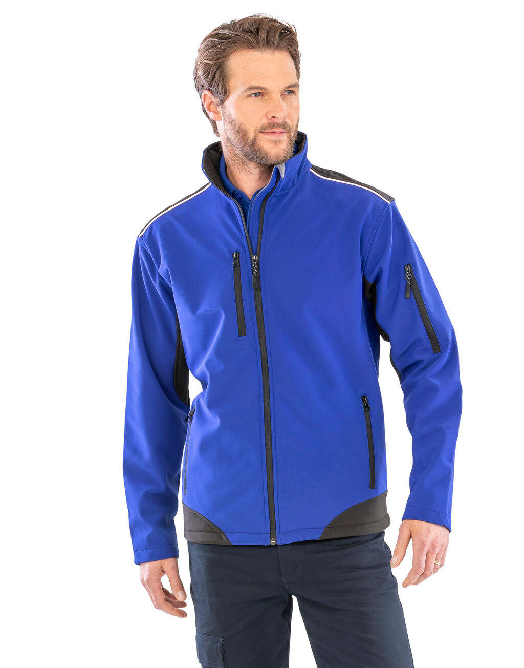 Ripstop Softshell Work Jacket - Vue 3