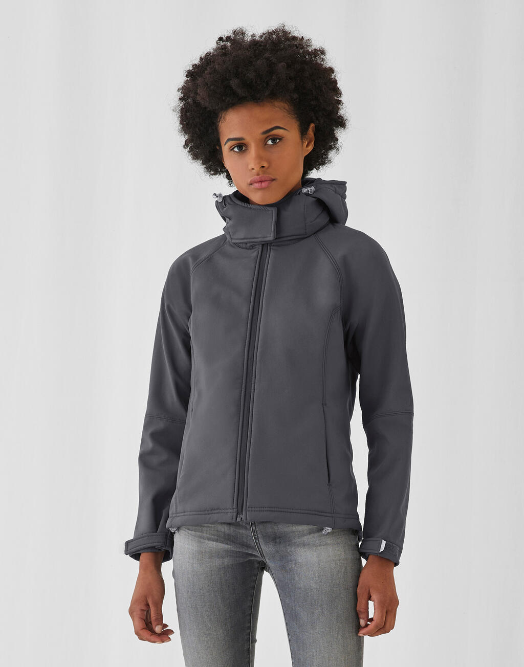 Hooded Softshell/women - Vue 2
