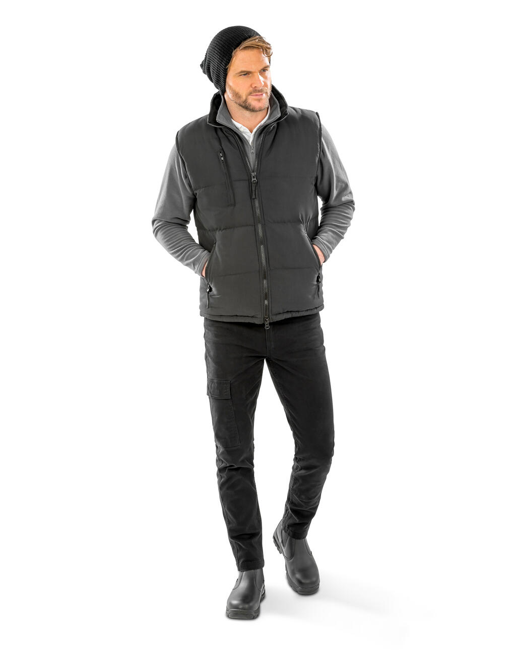 Windproof Bodywarmer - Vue 4