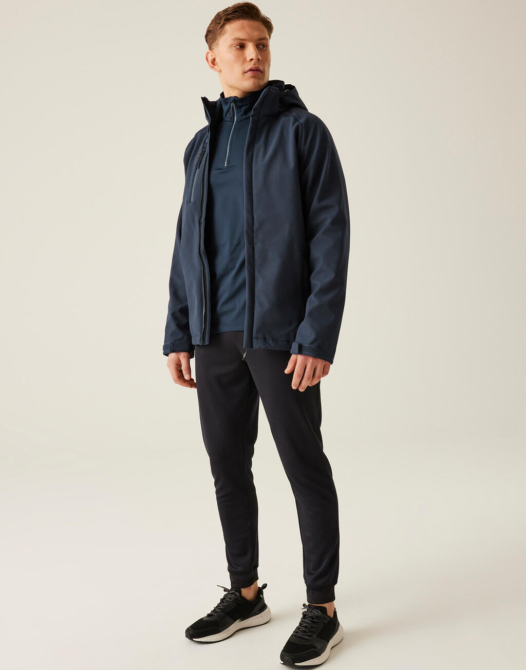 Repeller Lined Hooded Softshell - Vue 4