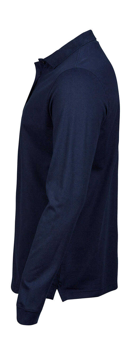 Luxury LS Stretch Polo - Vue 3