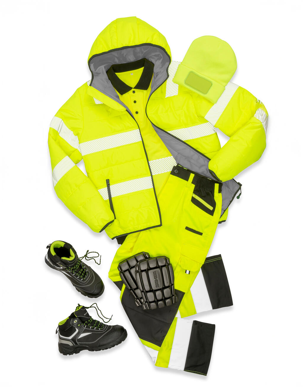 Recycled Safety Polo Shirt - Vue 4