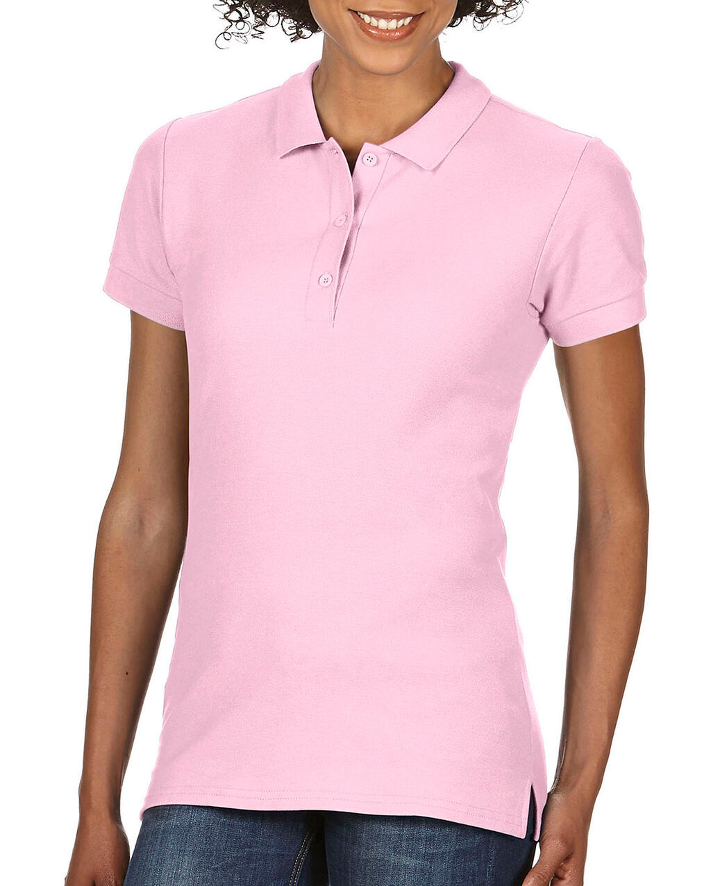 Premium Cotton Ladies' Double Piqué Polo