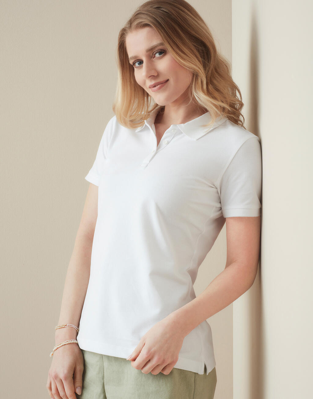 Stretch Polo for women - Vue 3