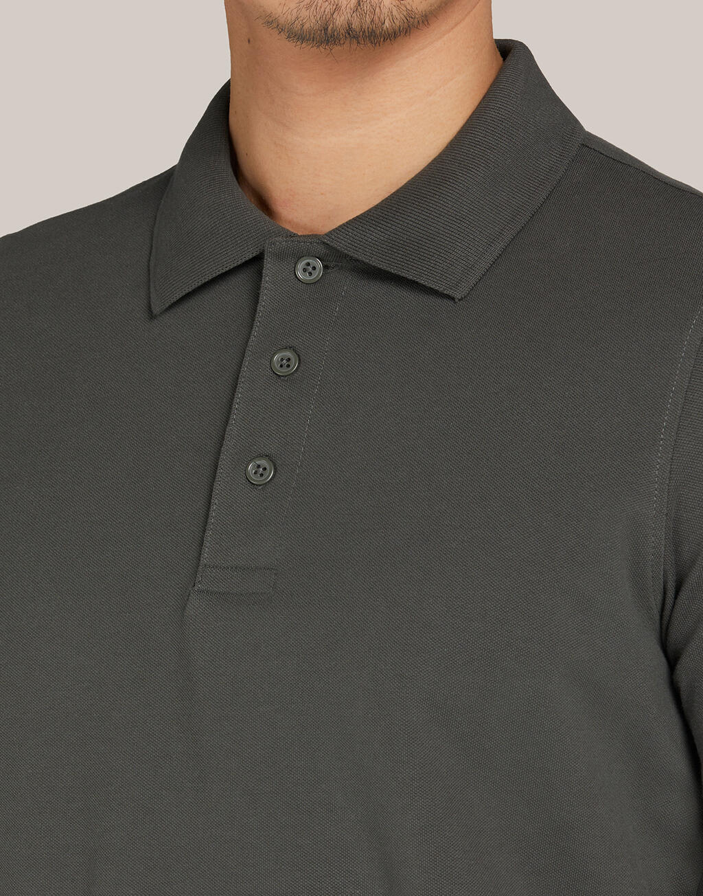 Signature Tagless Polo Stretch Men - Vue 2