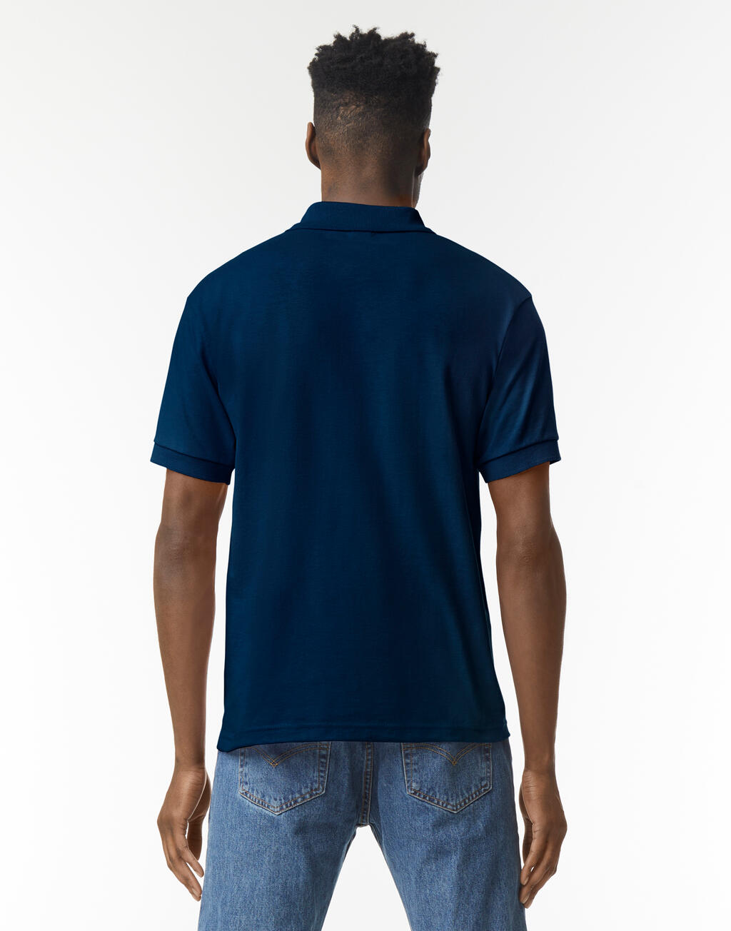 DryBlend Adult Jersey Polo - Vue 3