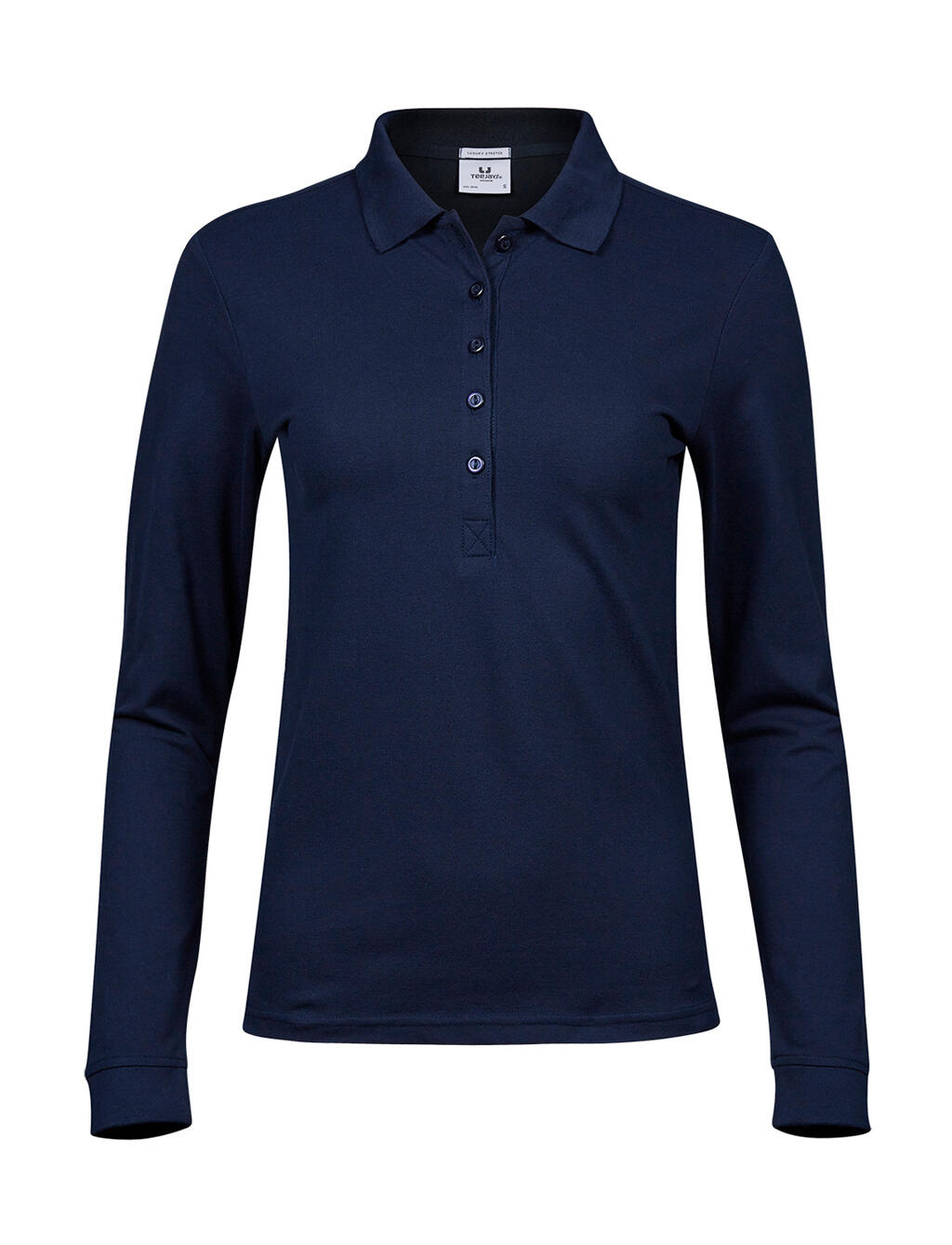 Ladies Luxury LS Stretch Polo - Vue 5