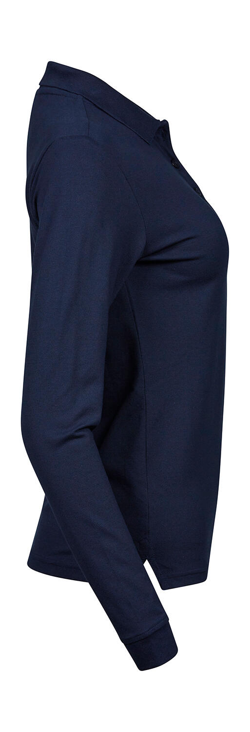 Ladies Luxury LS Stretch Polo - Vue 4