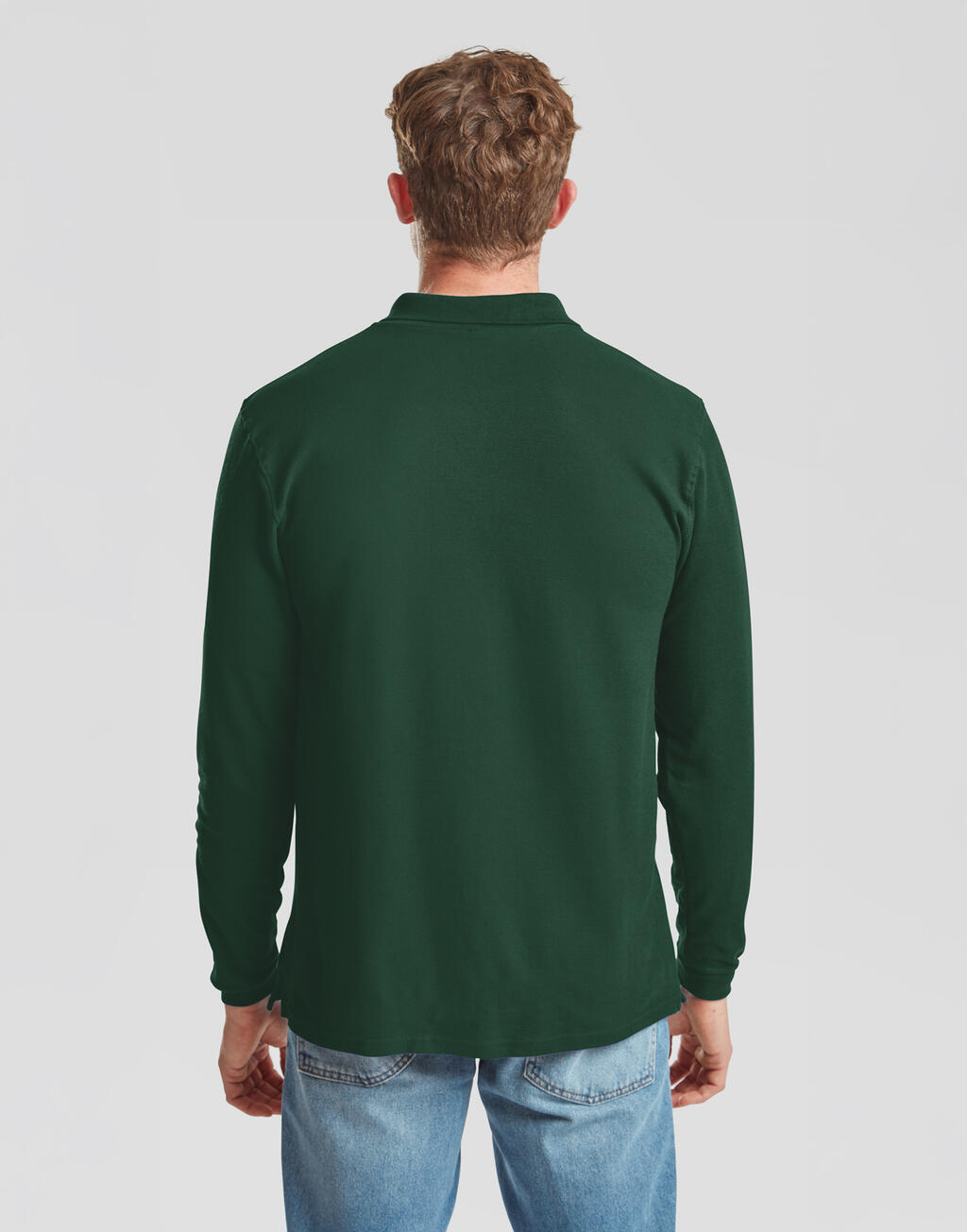 Premium Long Sleeve Polo - Vue 5