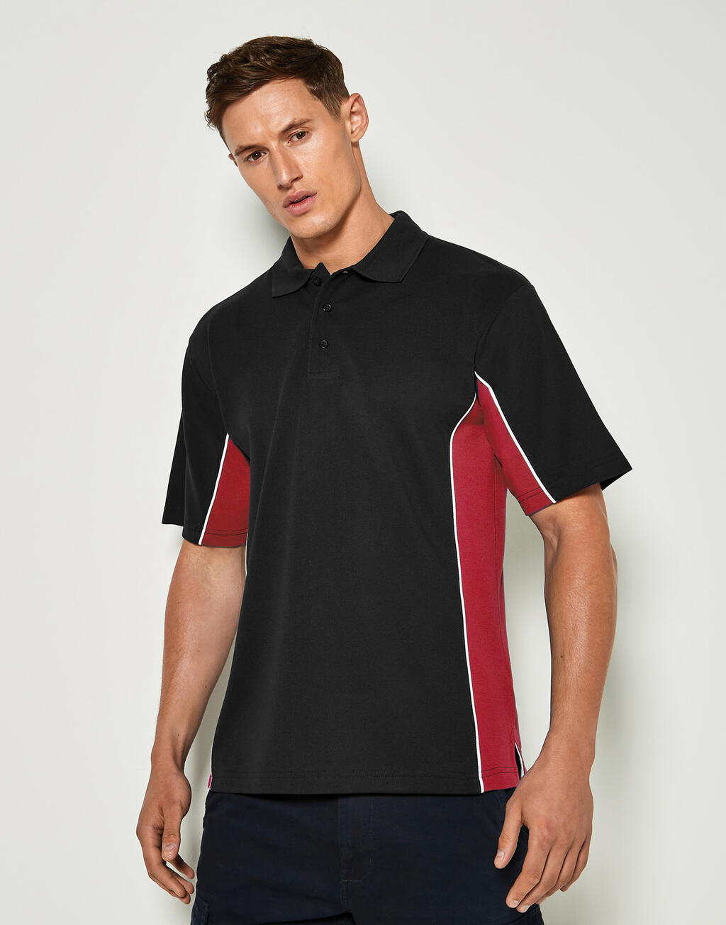 Classic Fit Track Polo - Vue 3