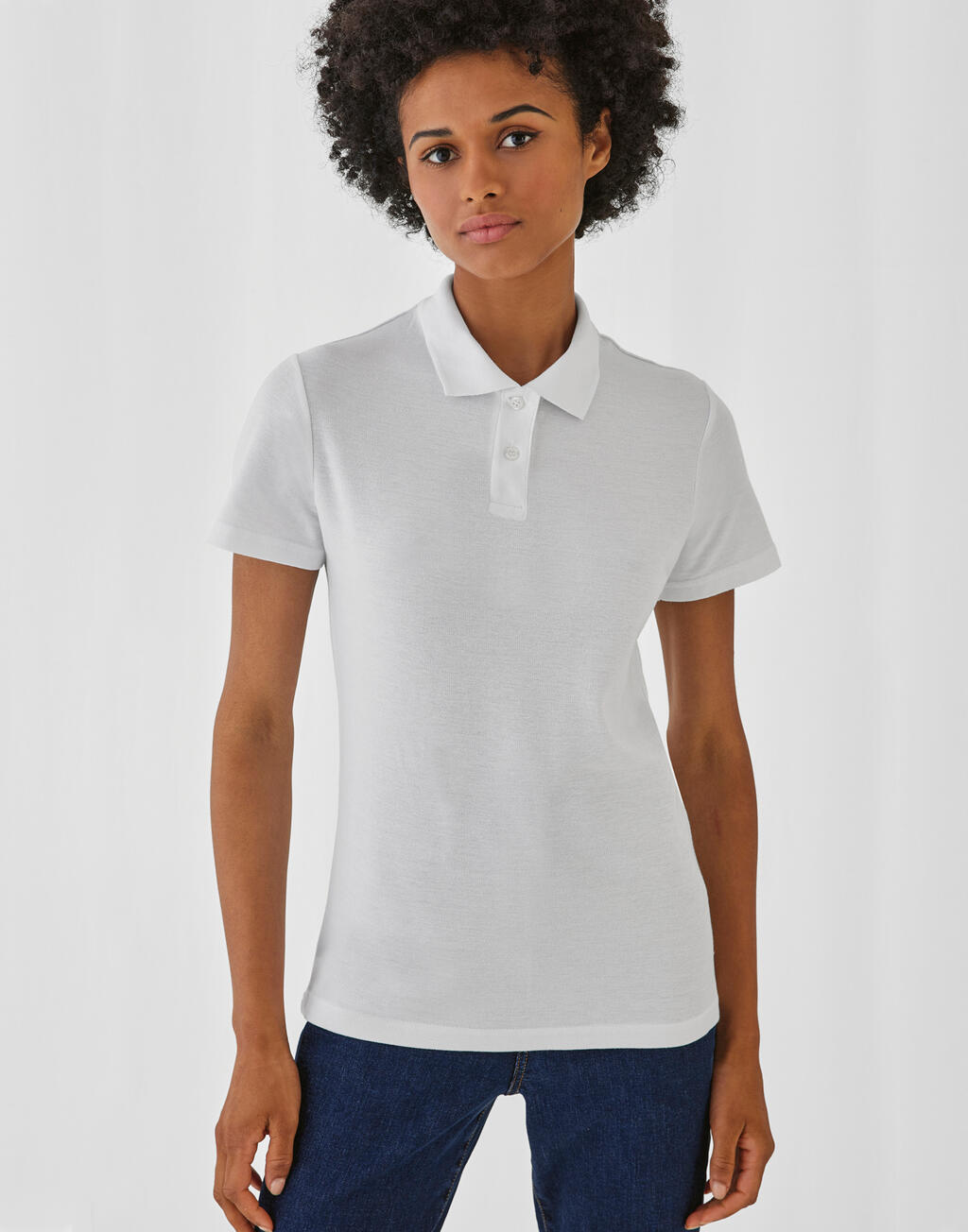 ID.001 /women Piqué Polo Shirt - Vue 2