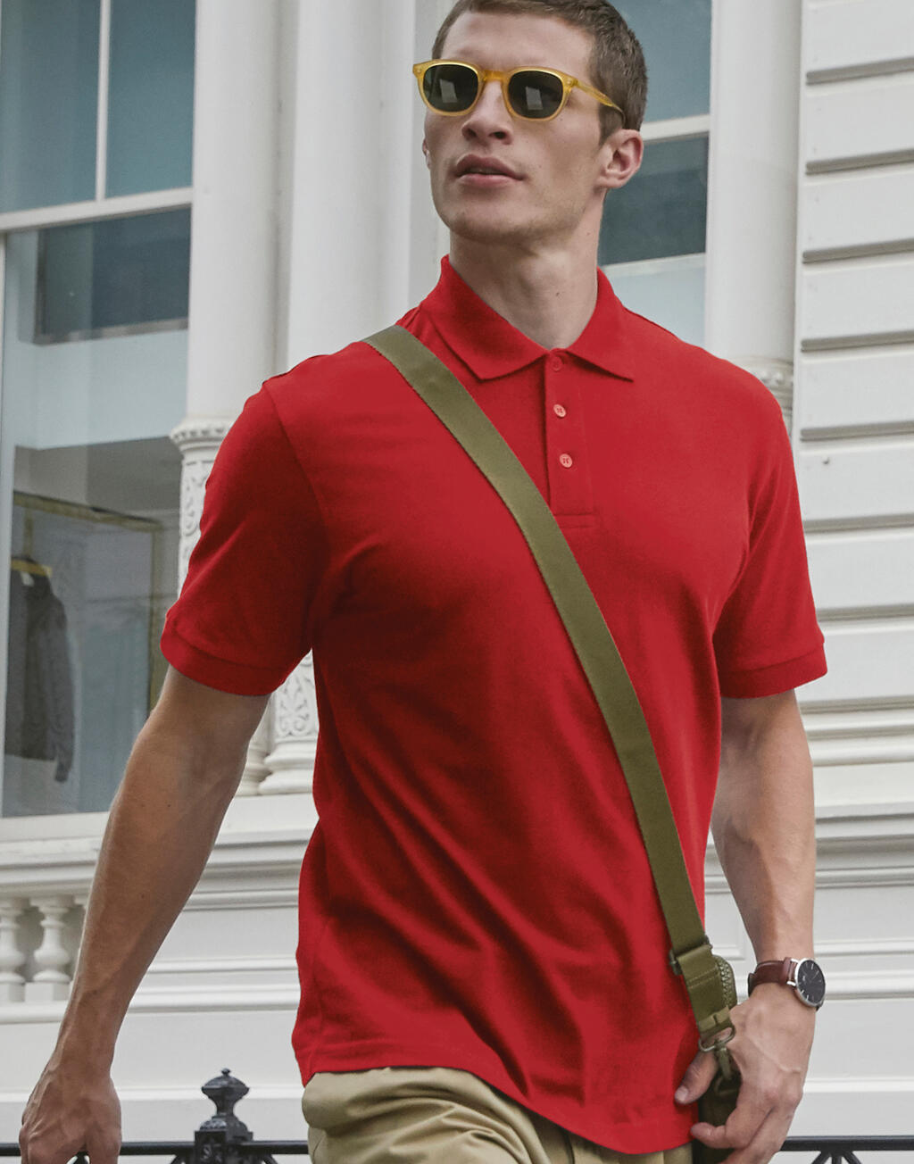 Polo B&C Safran, coton pré-rétréci 180 g/m²