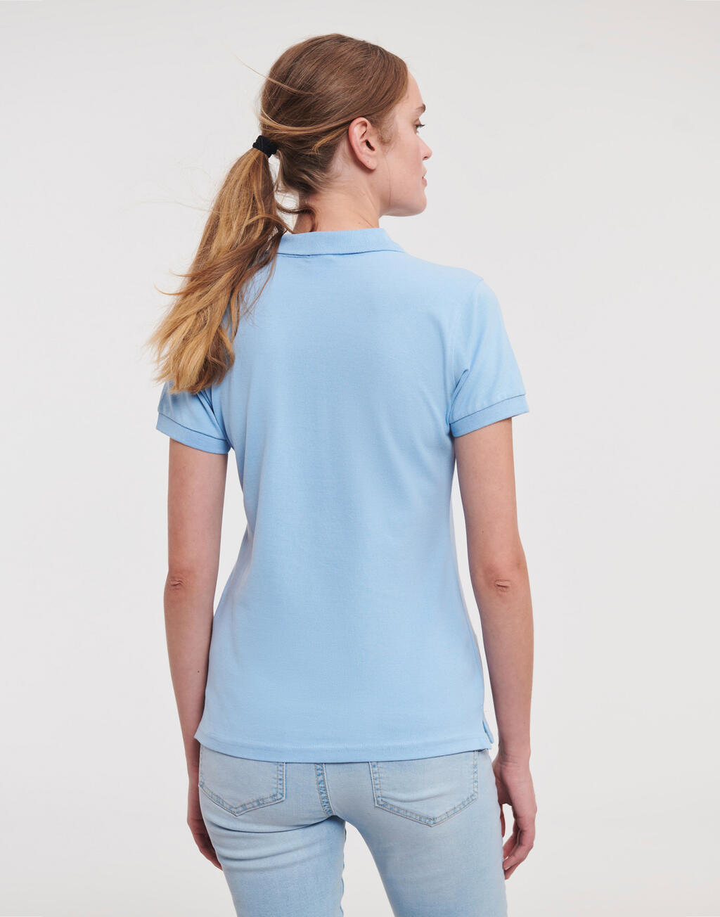 Ladies' Fitted Stretch Polo - Vue 4