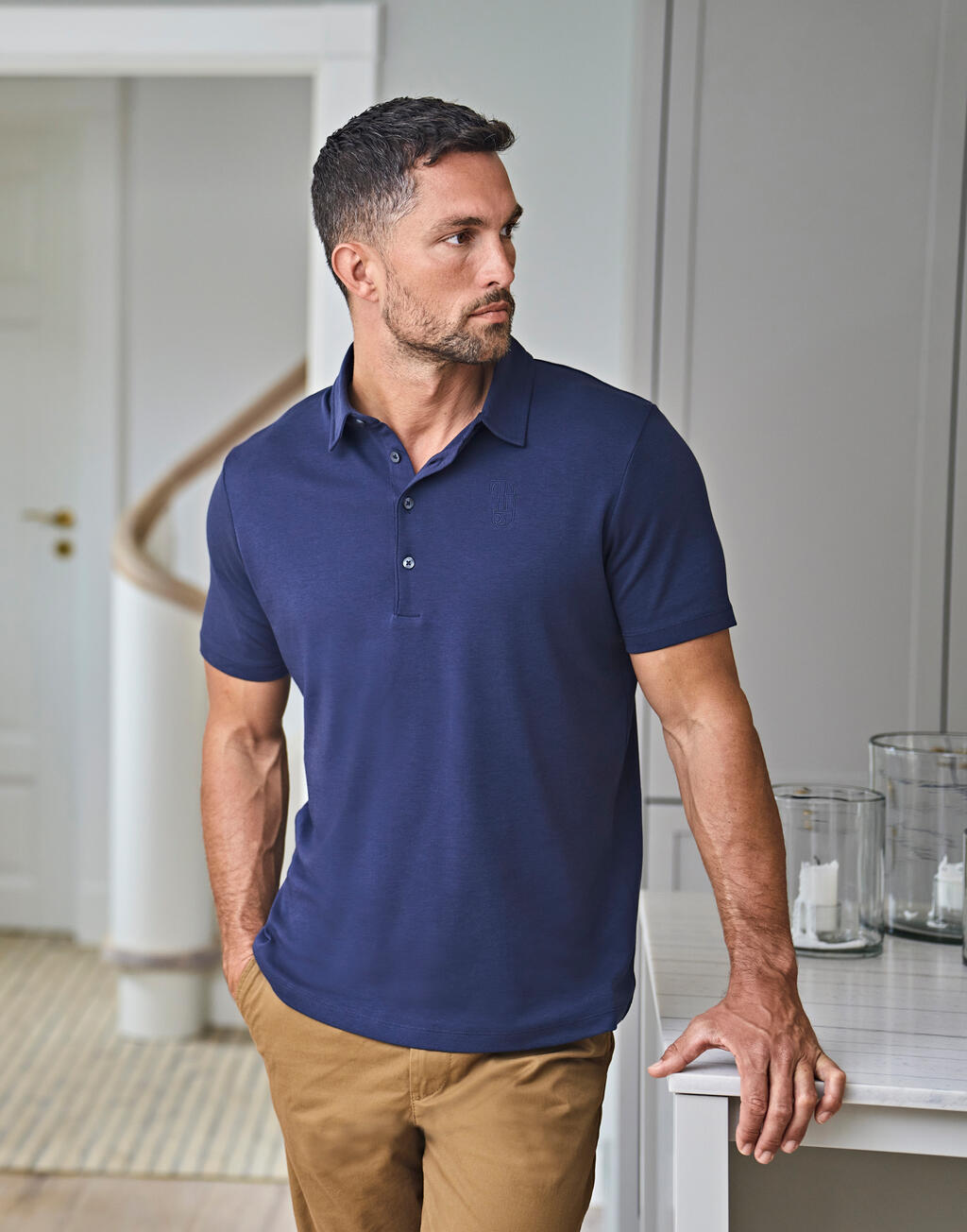 Pima Cotton Polo - Vue 3