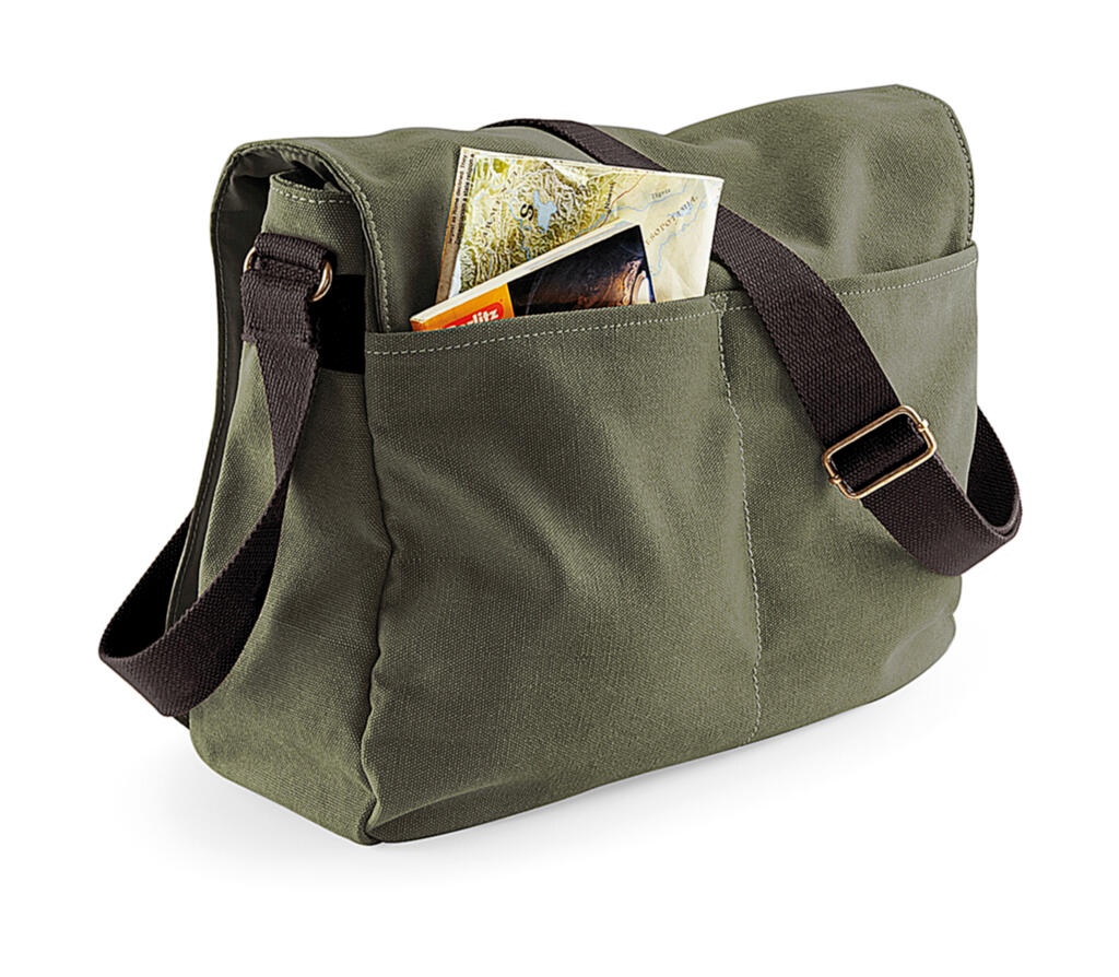 Vintage Canvas Despatch Bag - Vue 4