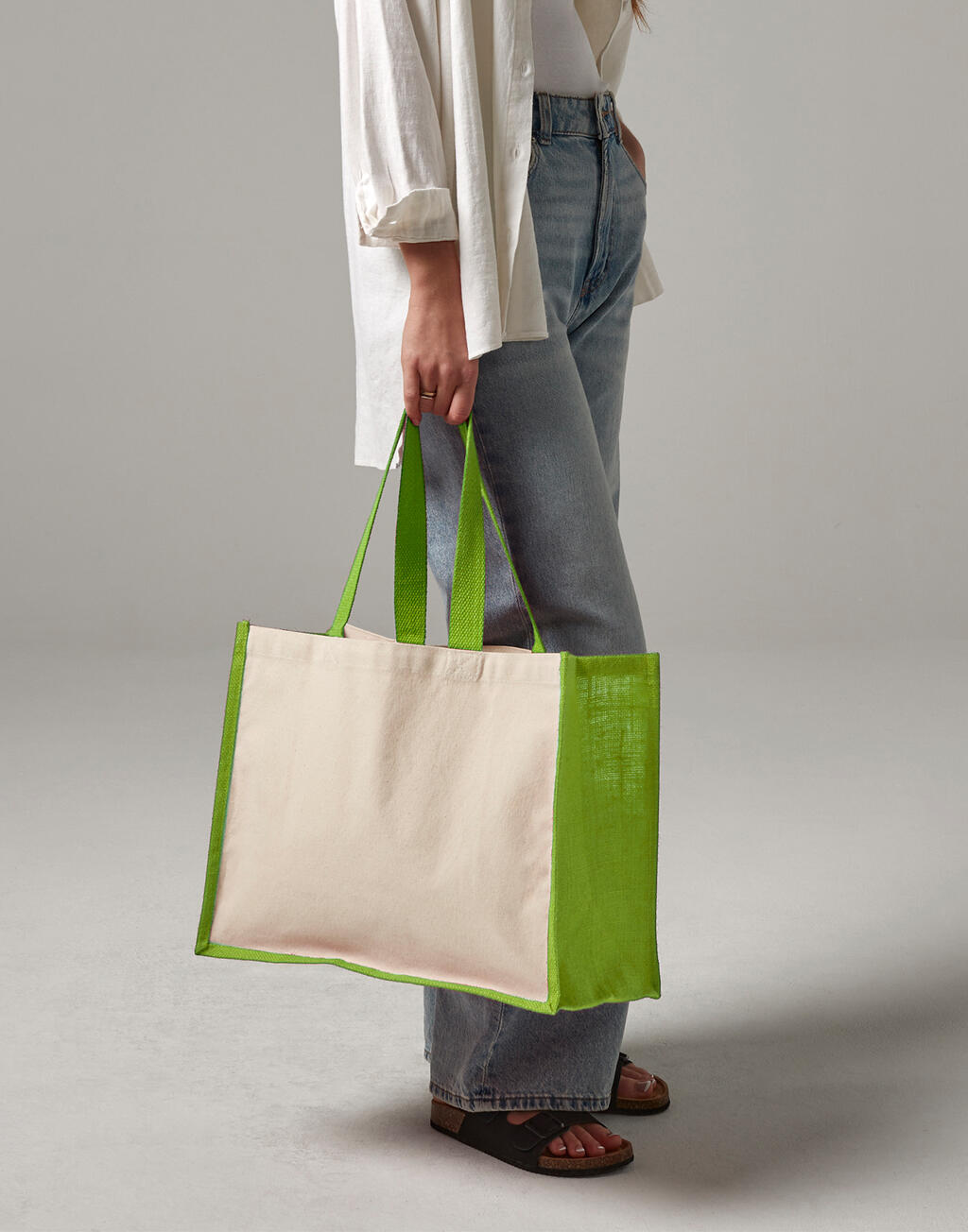 Printers' Jute Classic Shopper - Vue 2