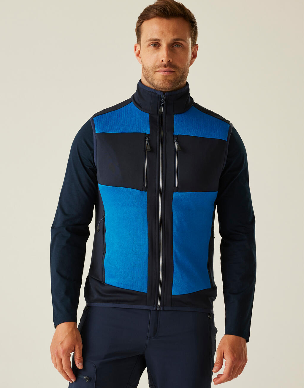 E-Volve Stretch Hybrid Midlayer Bodywarmer - Vue 4