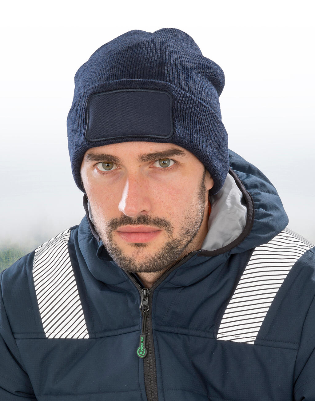 Recycled Thinsulate™ Printers Beanie - Vue 4