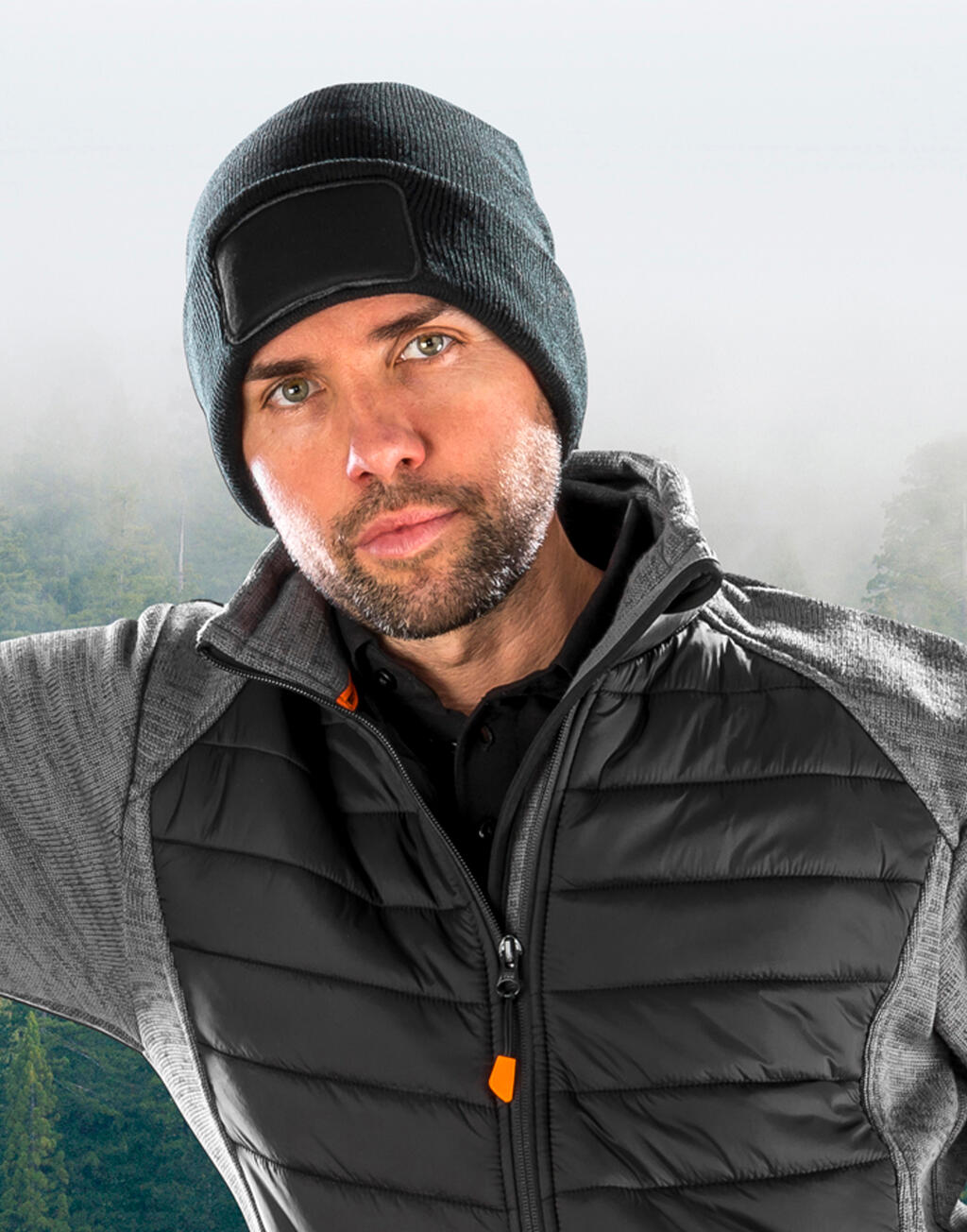 Recycled Thinsulate™ Printers Beanie - Vue 3