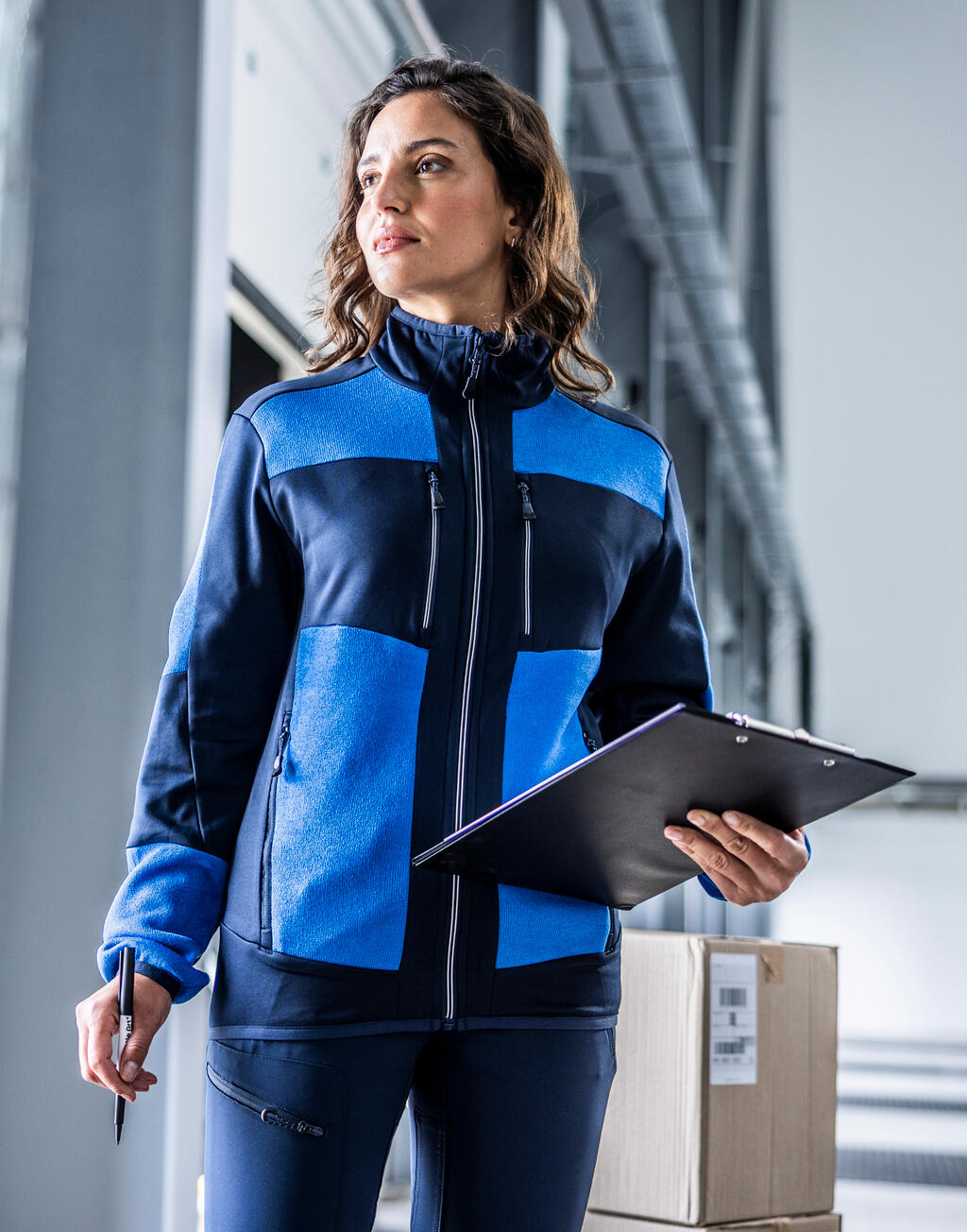 E-Volve Stretch Hybrid Midlayer Jacket - Vue 2