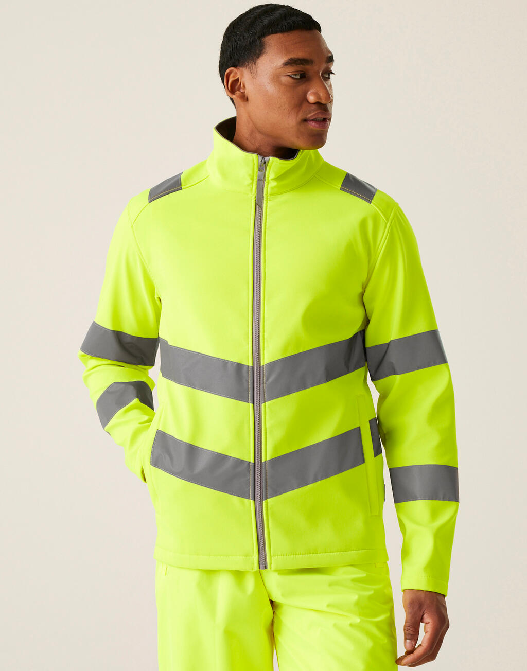 Pro Hi-Vis Ablaze Softshell - Vue 2