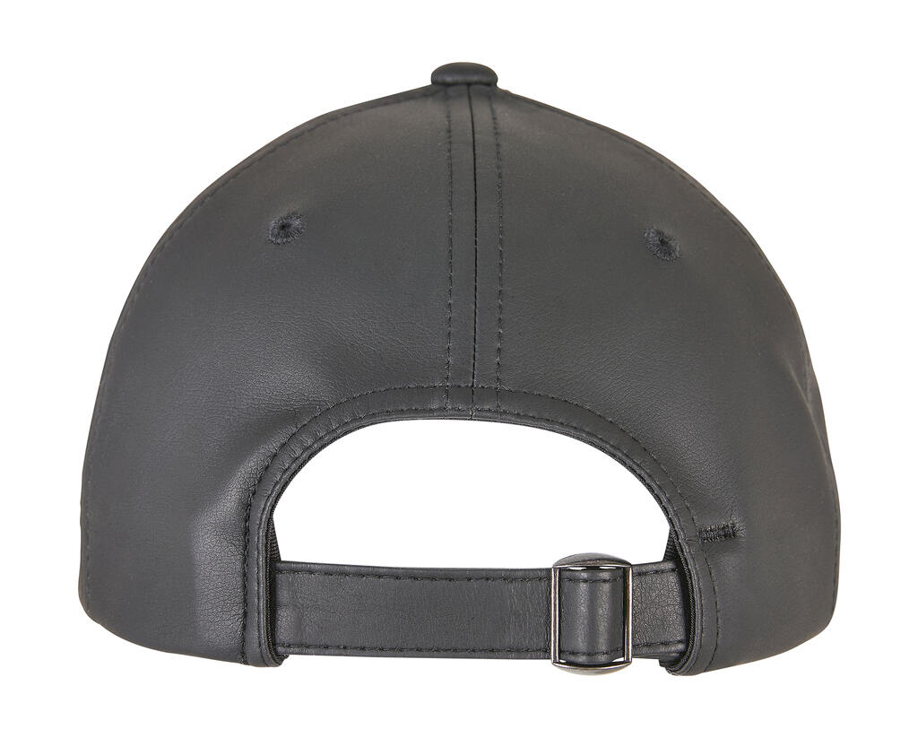 Synthetic Leather Alpha Shape Dad Cap - Vue 3