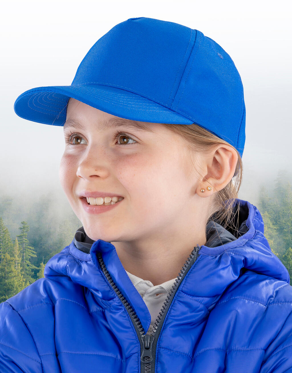 Core Junior Recycled Printers Cap - Vue 3