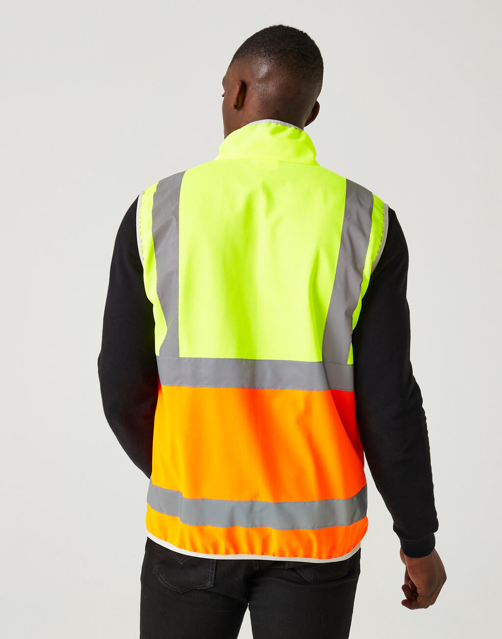 Pro Hi-Vis Full Zip Gilet - Vue 5