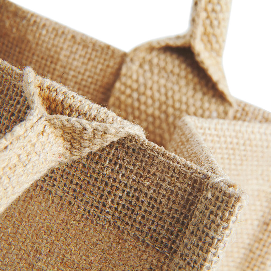Jute Mini Gift Bag - Vue 4