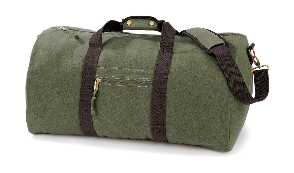 Vintage Canvas Holdall - Vue 4