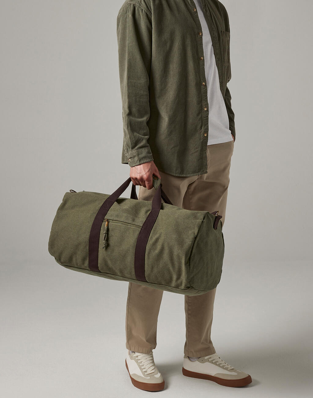 Vintage Canvas Holdall - Vue 3