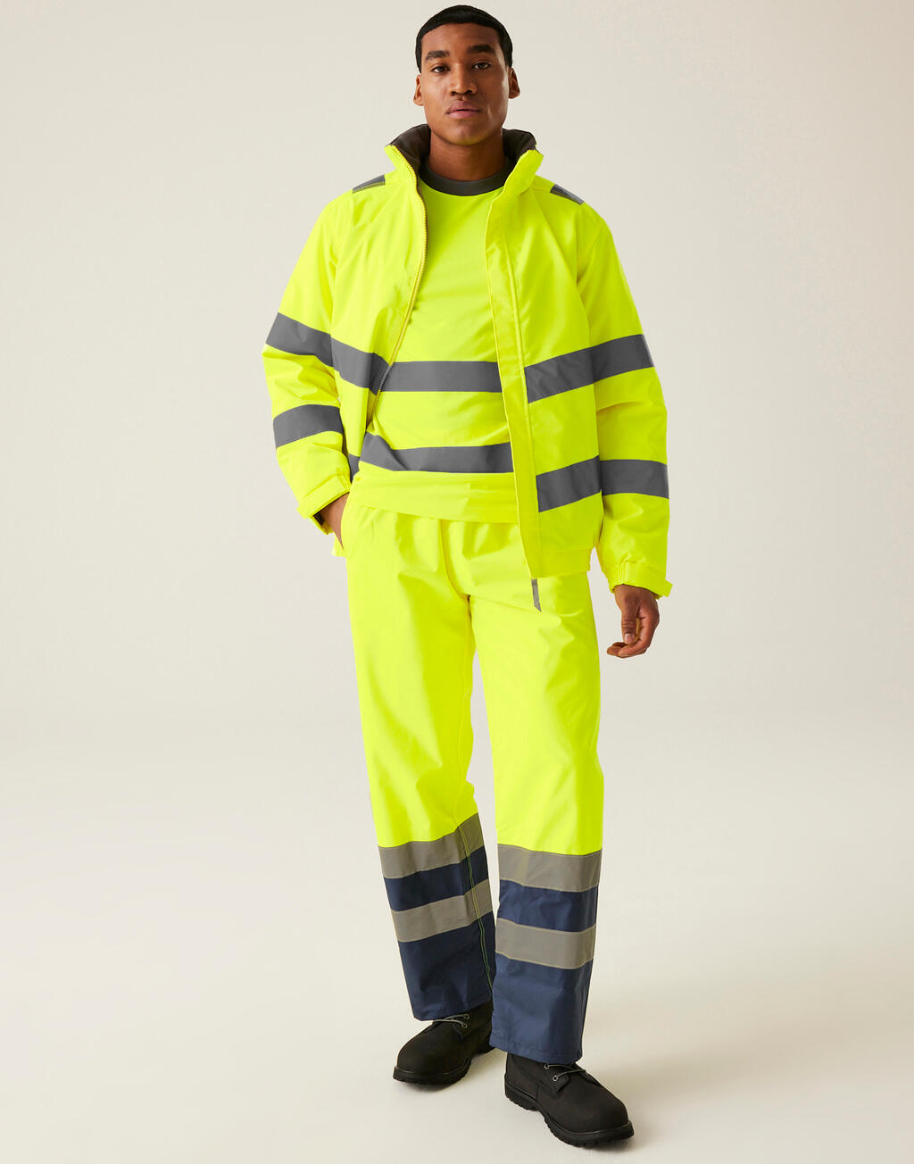 Pro Hi-Vis Dover Jacket - Vue 4