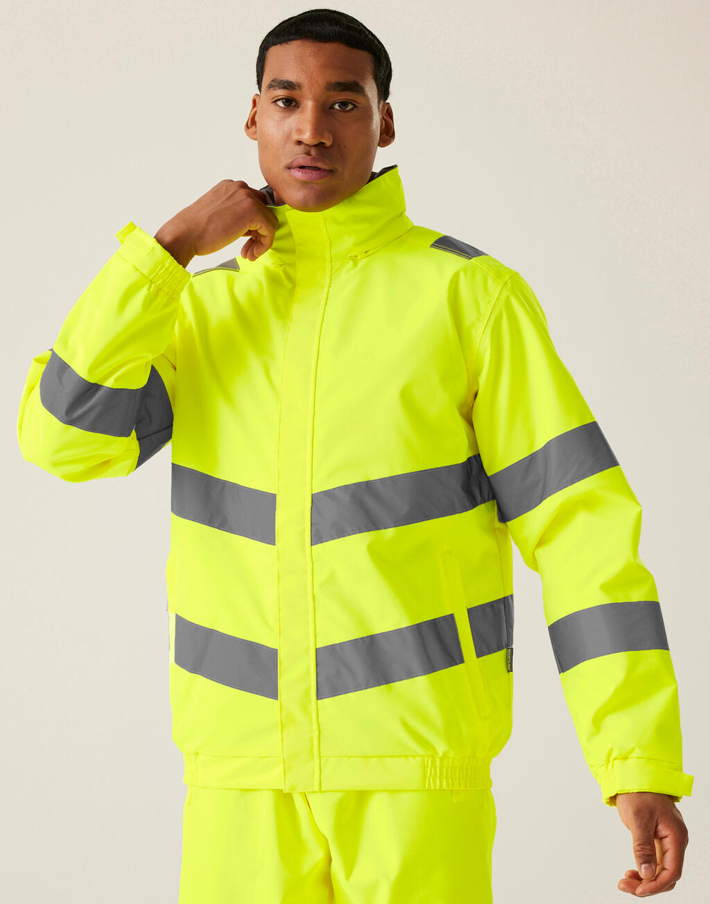 Pro Hi-Vis Dover Jacket - Vue 2
