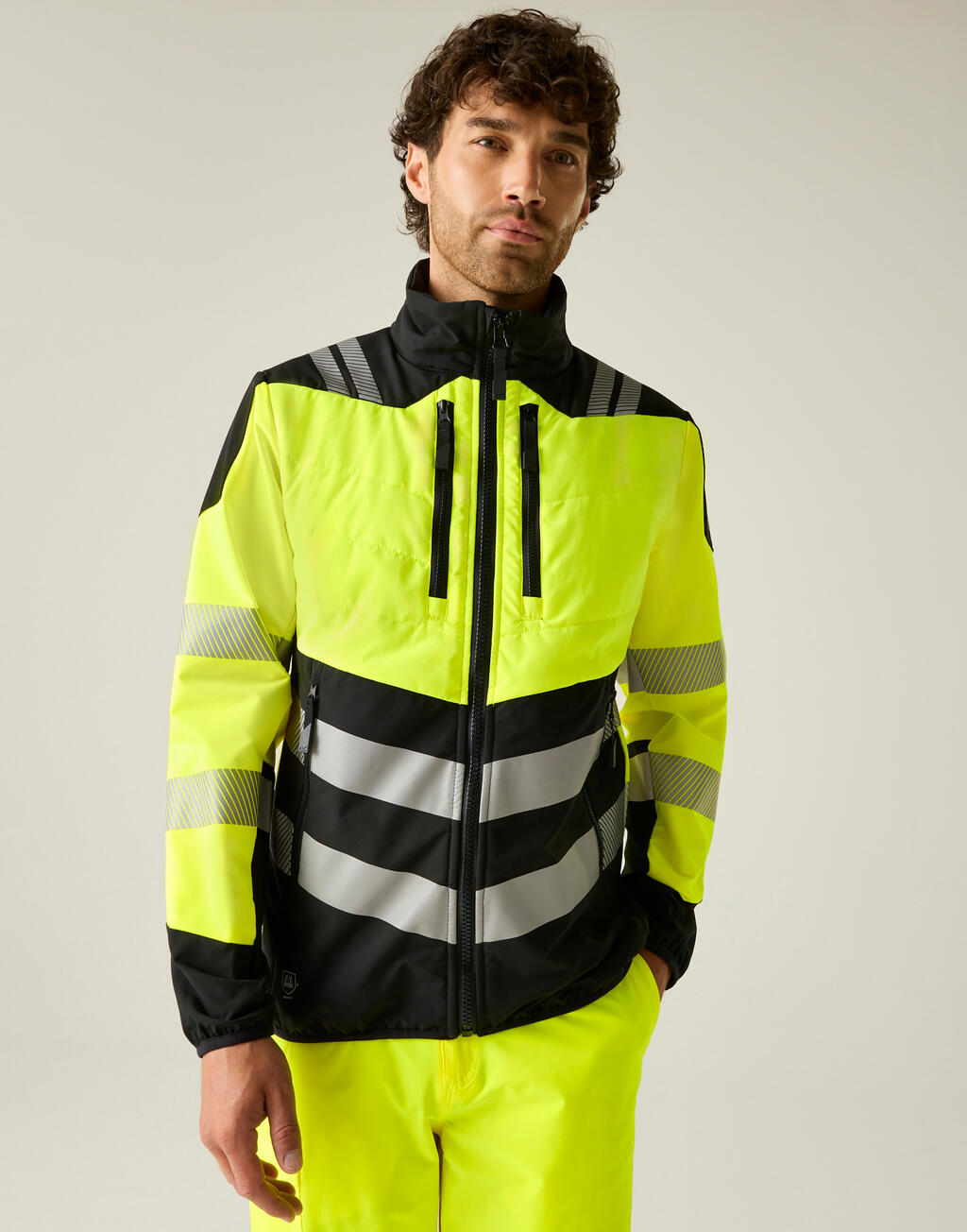 Hi-Vis X-Pro Hybrid Jacket - Vue 2
