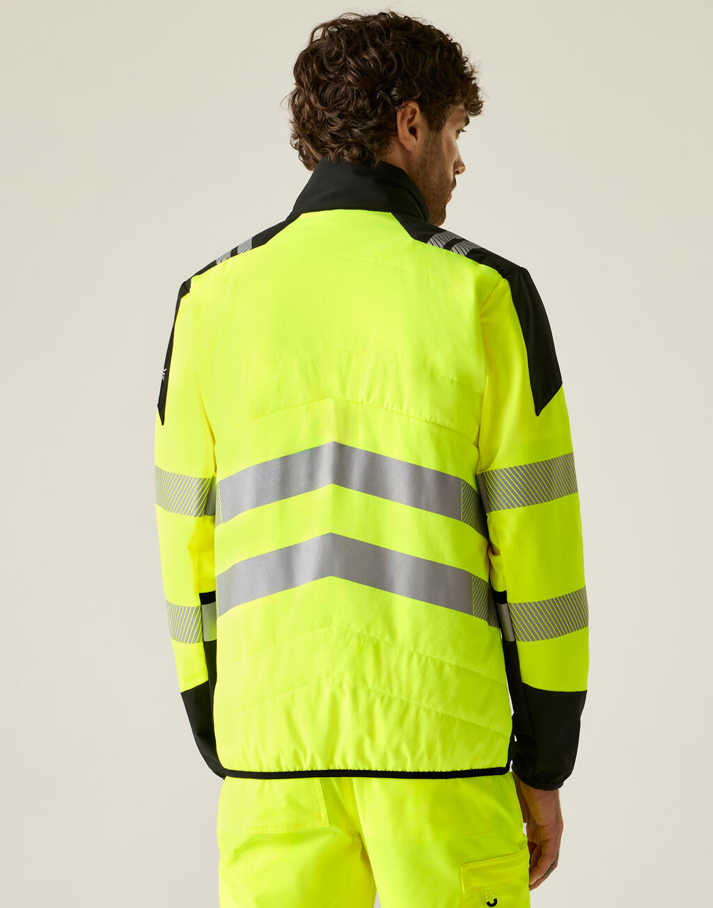 Hi-Vis X-Pro Hybrid Jacket - Vue 5