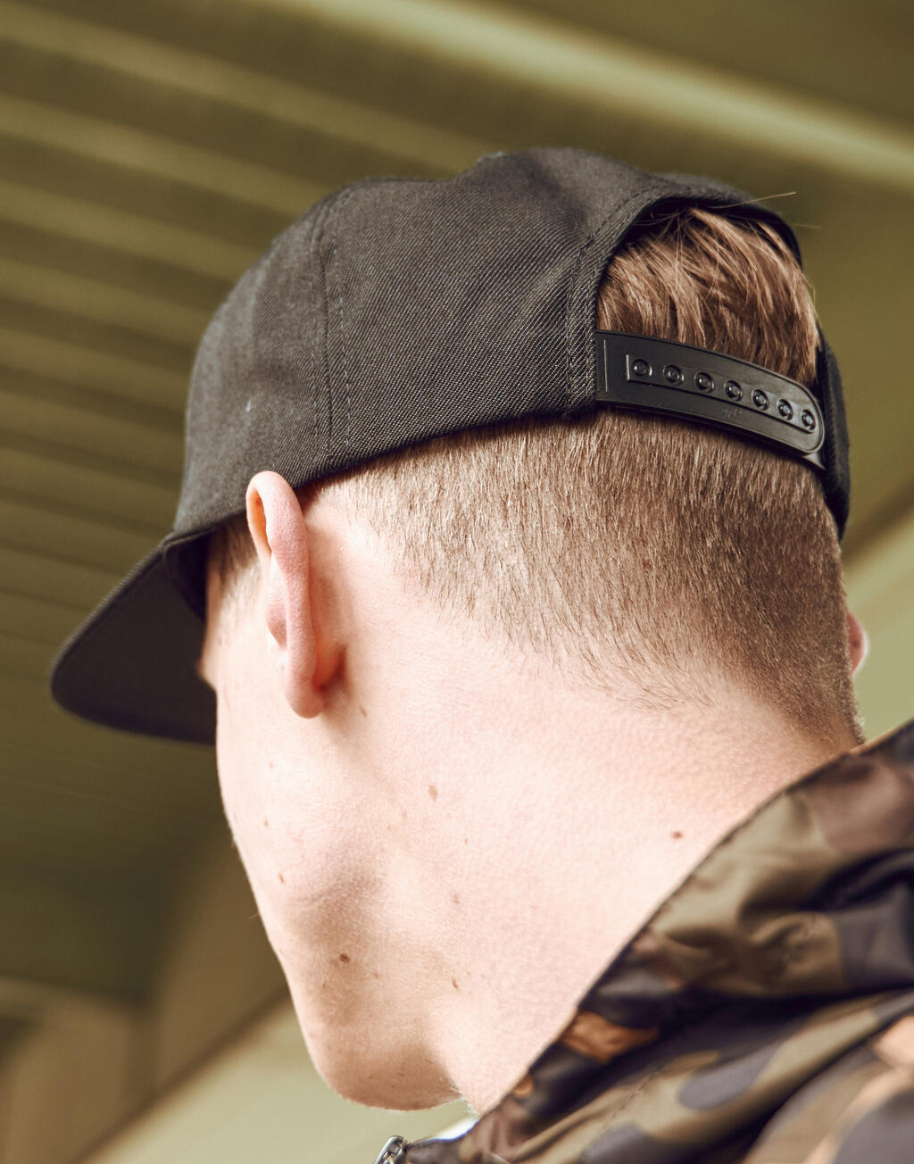 Pro-Style Twill Snapback Youth Cap - Vue 2