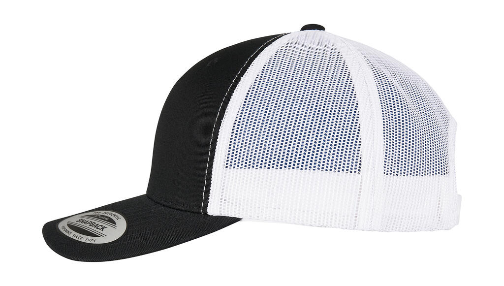Classics Recycled Retro Trucker Cap 2-Tone - Vue 4