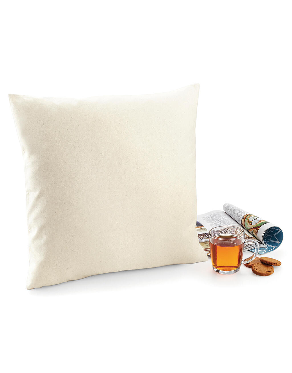Fairtrade Cotton Canvas Cushion Cover - Vue 5