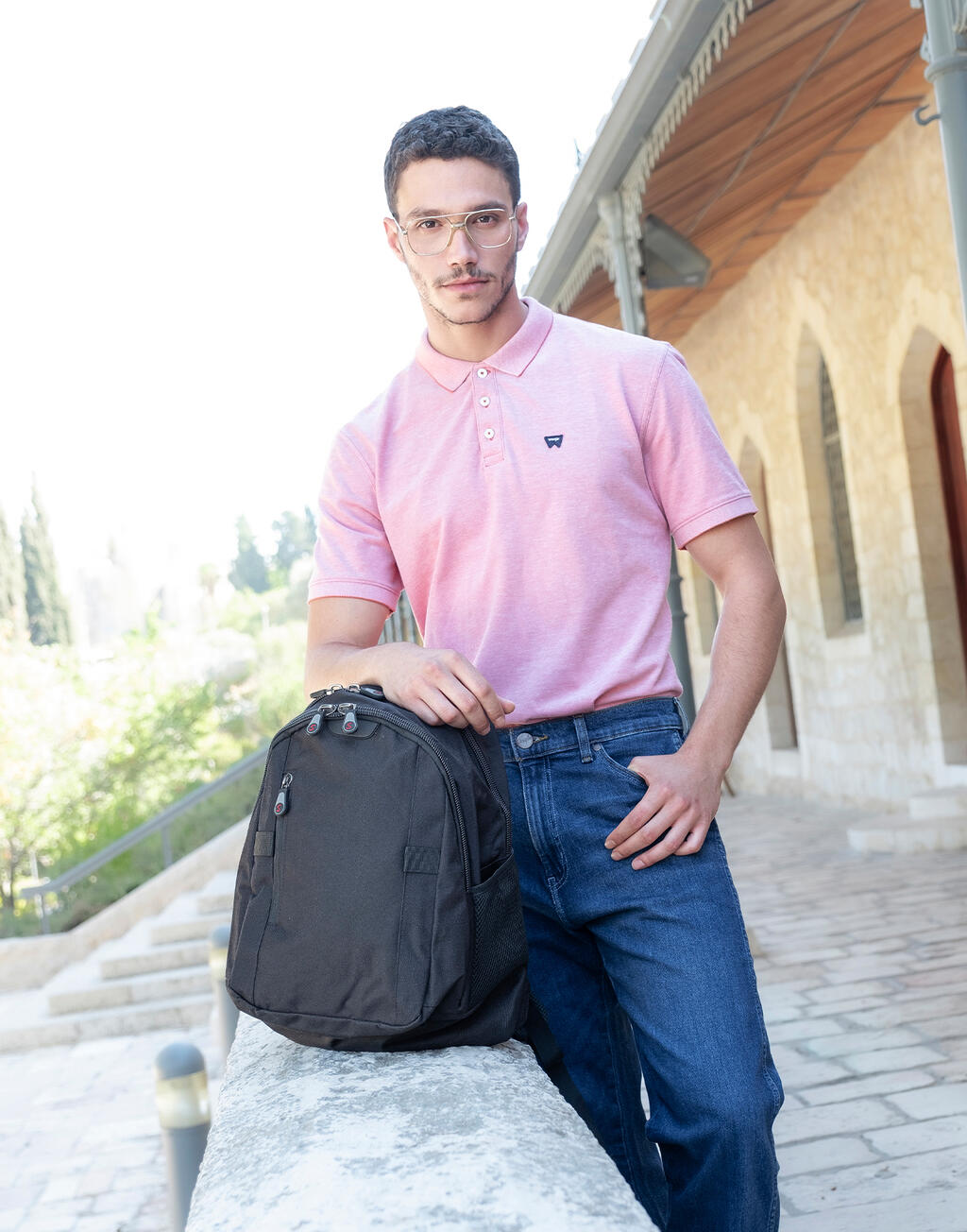 Freiburg Laptop Backpack - Vue 2
