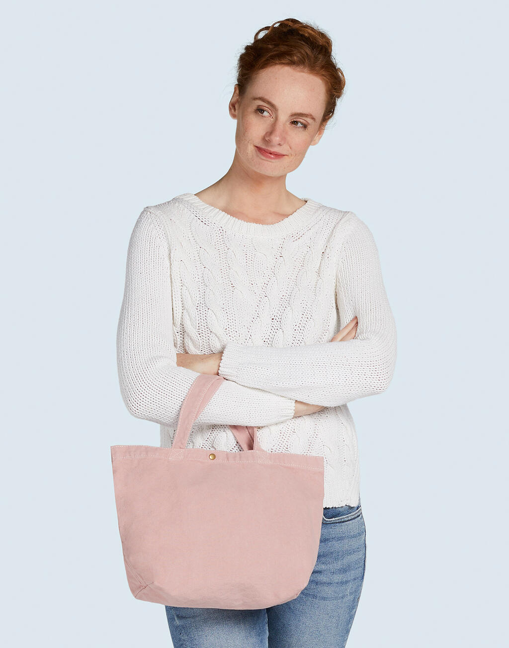 Small Canvas Shopper - Vue 2