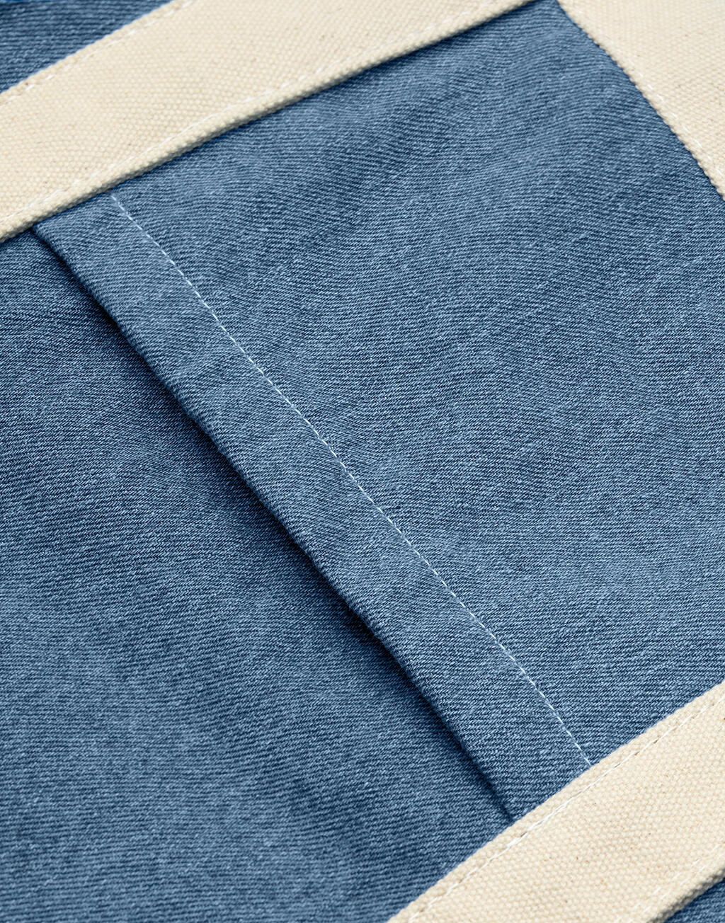 Canvas Denim Shopper - Vue 5