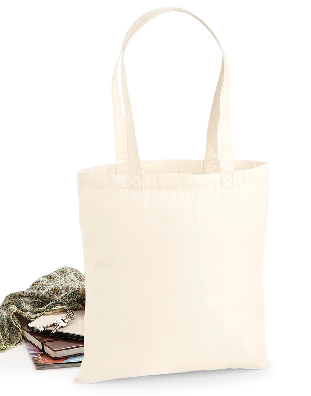 Premium Cotton Tote - Vue 5