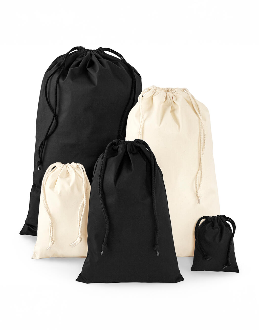 Premium Cotton Stuff Bag - Vue 2
