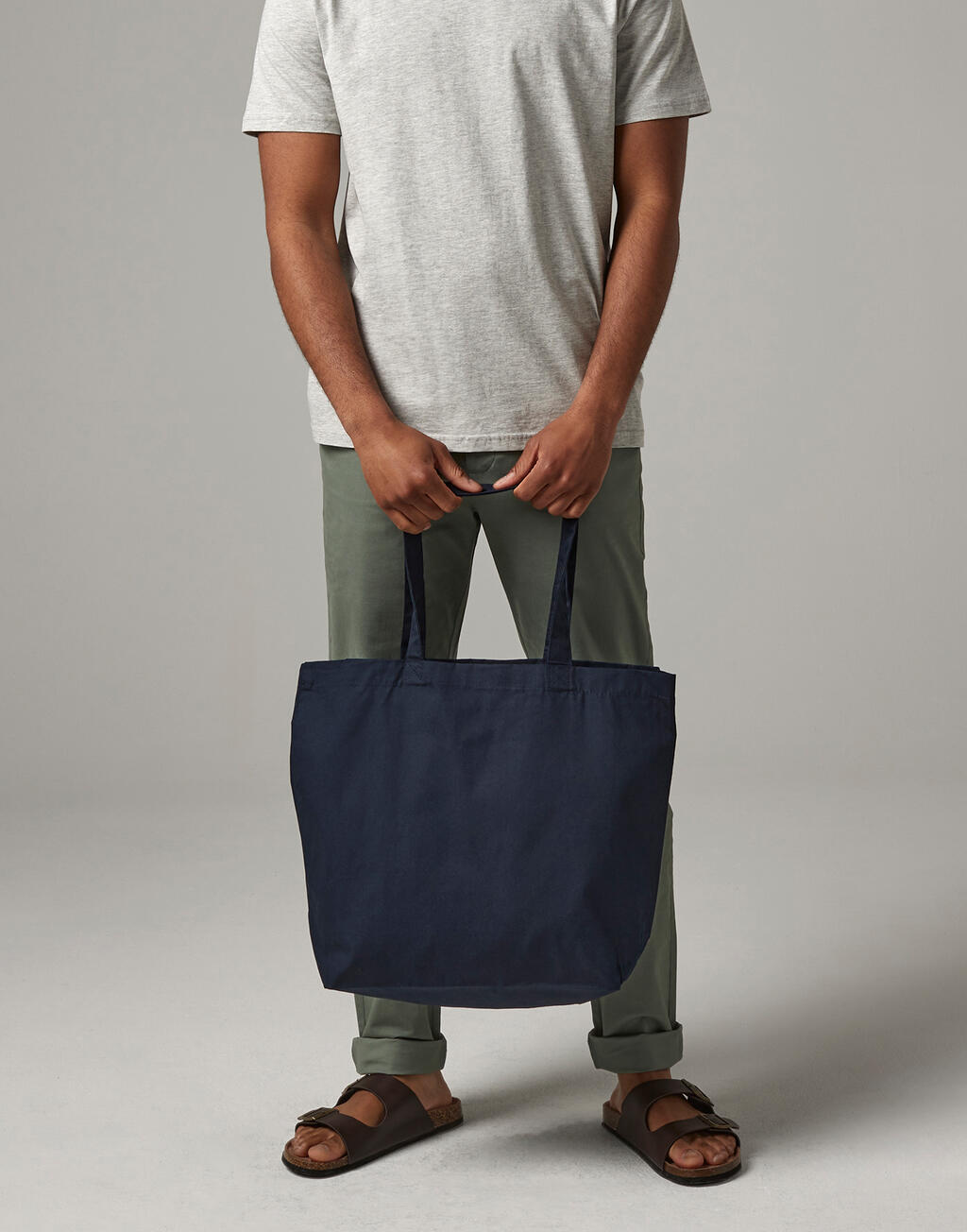 Premium Cotton Maxi Tote - Vue 2